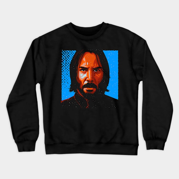 JOHN WICK Crewneck Sweatshirt by Hislla